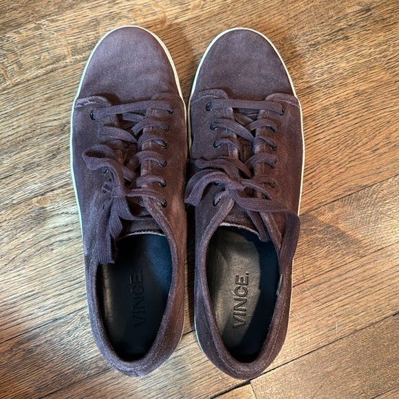 Vince Men’s Austin Sneaker, Chocolate, Size 11M - Picture 5 of 7